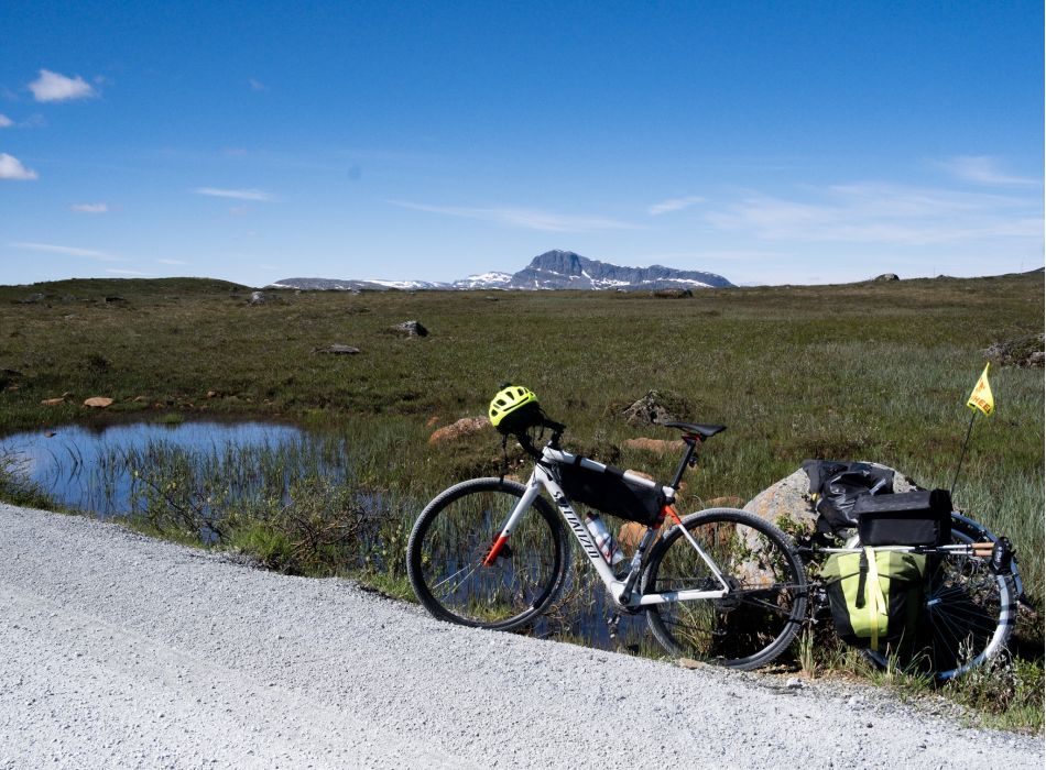 Halvveis mellom Haugseter og Bygdin. Foto: Tormod Hanstad