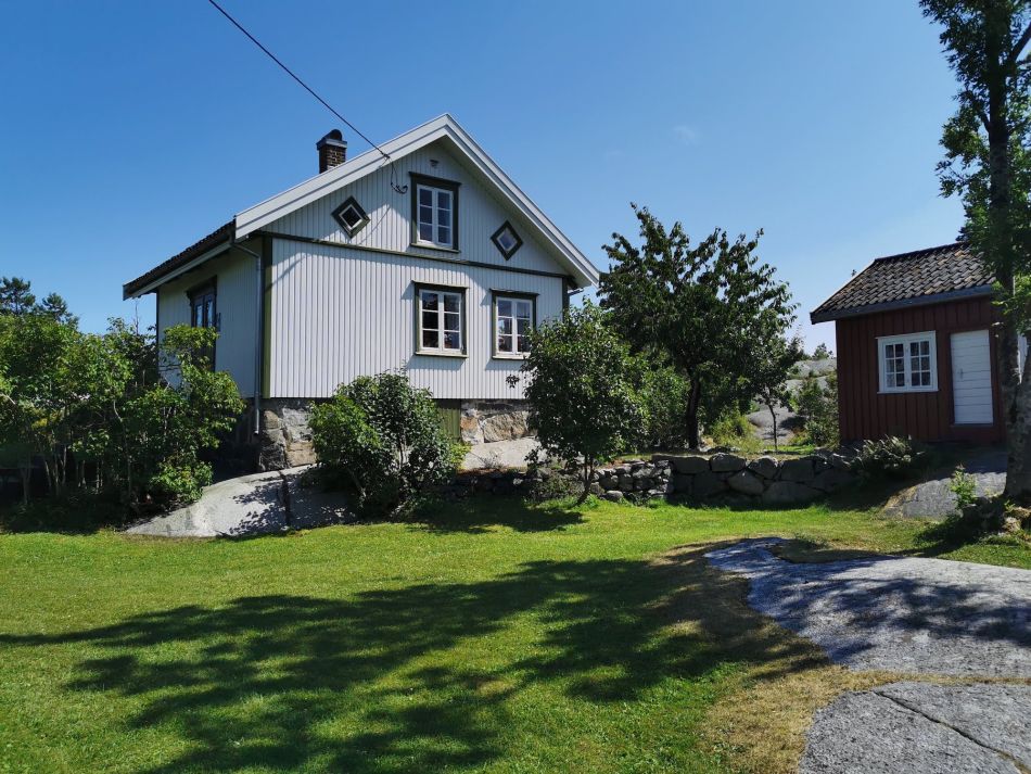 Turistforeningens hytte på Stangnes