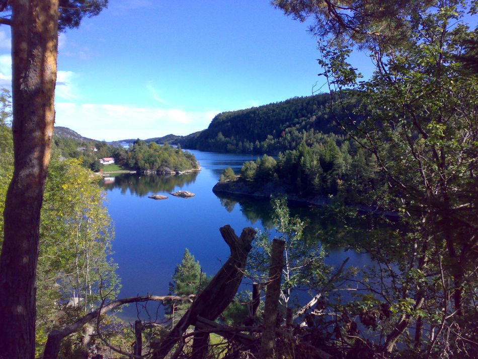 Lagfjorden sett fra Torskeberg